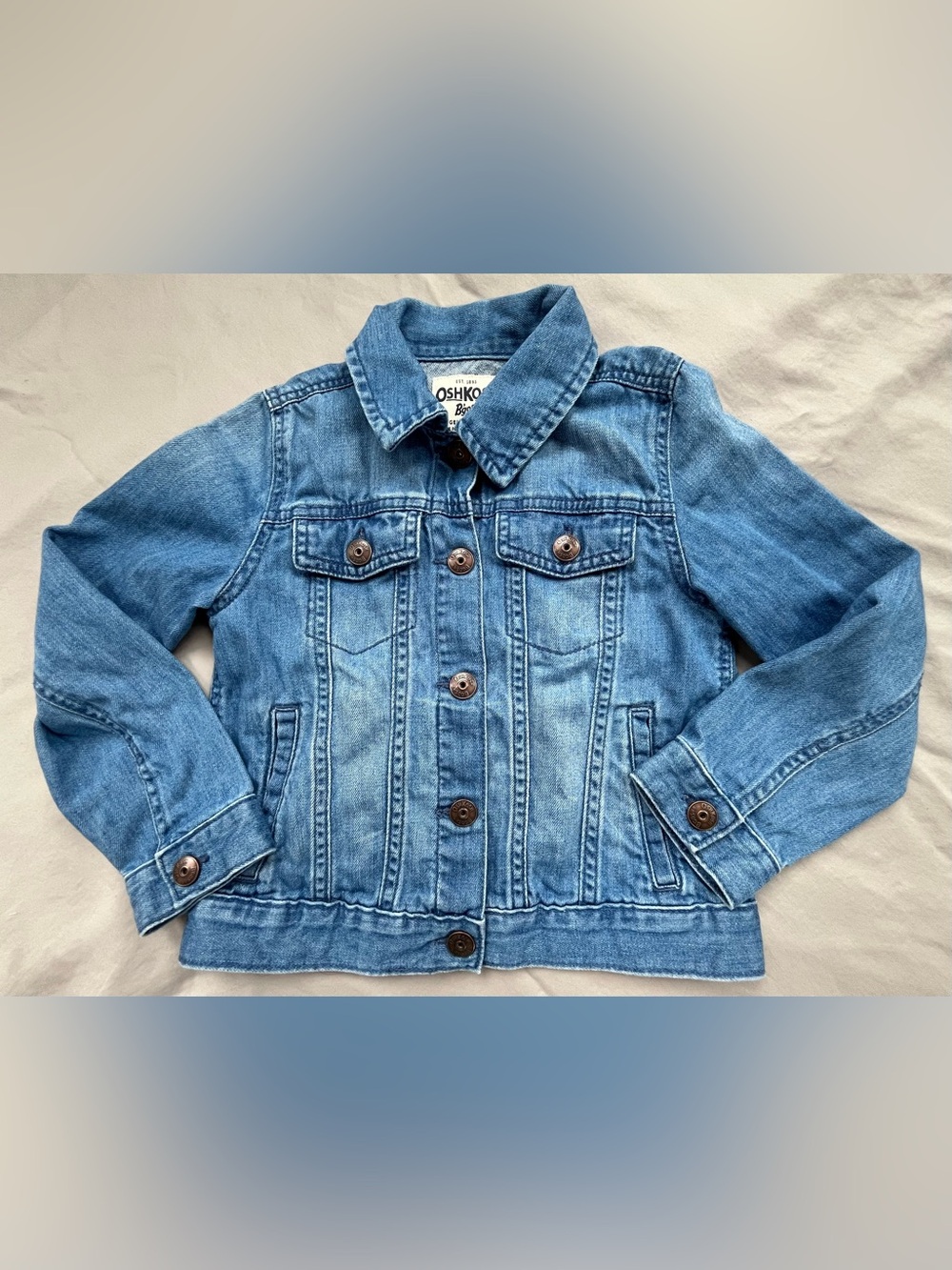 OshKosh B'gosh Light Blue Kids Denim Jacket
